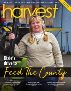Dixie Shaw is pictured on the front of Harvest Magazine May/June 2019 issue.