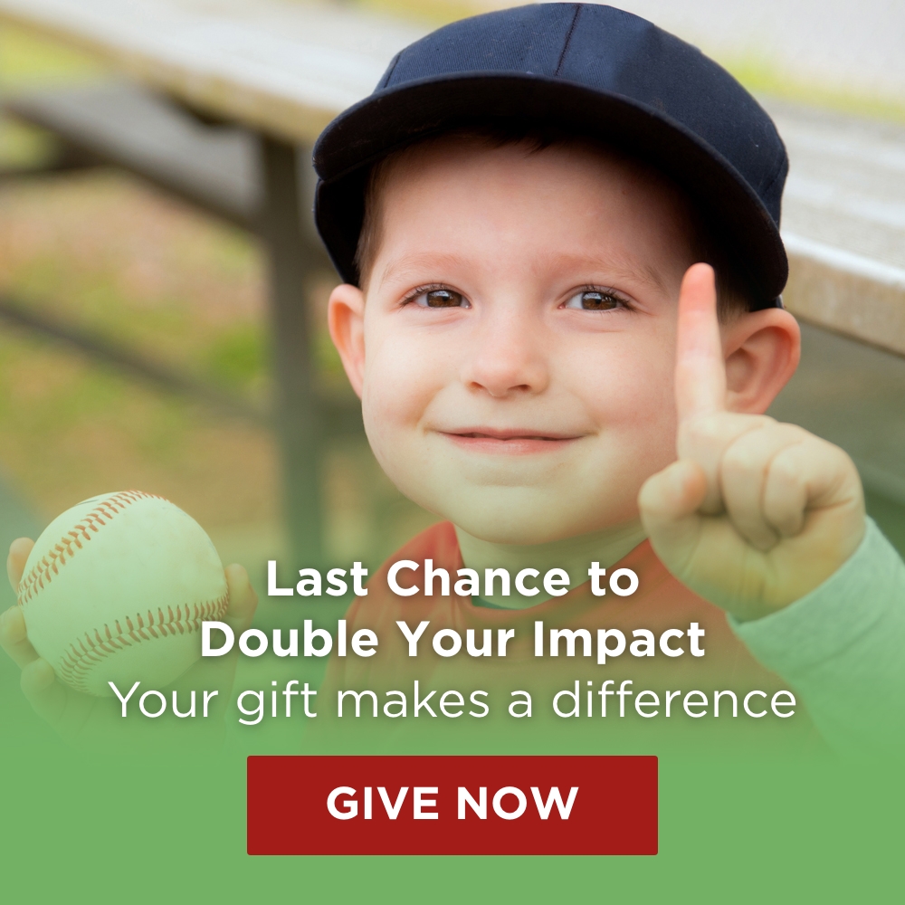 Last Chance to Double Your Impact to Help Kids and Families