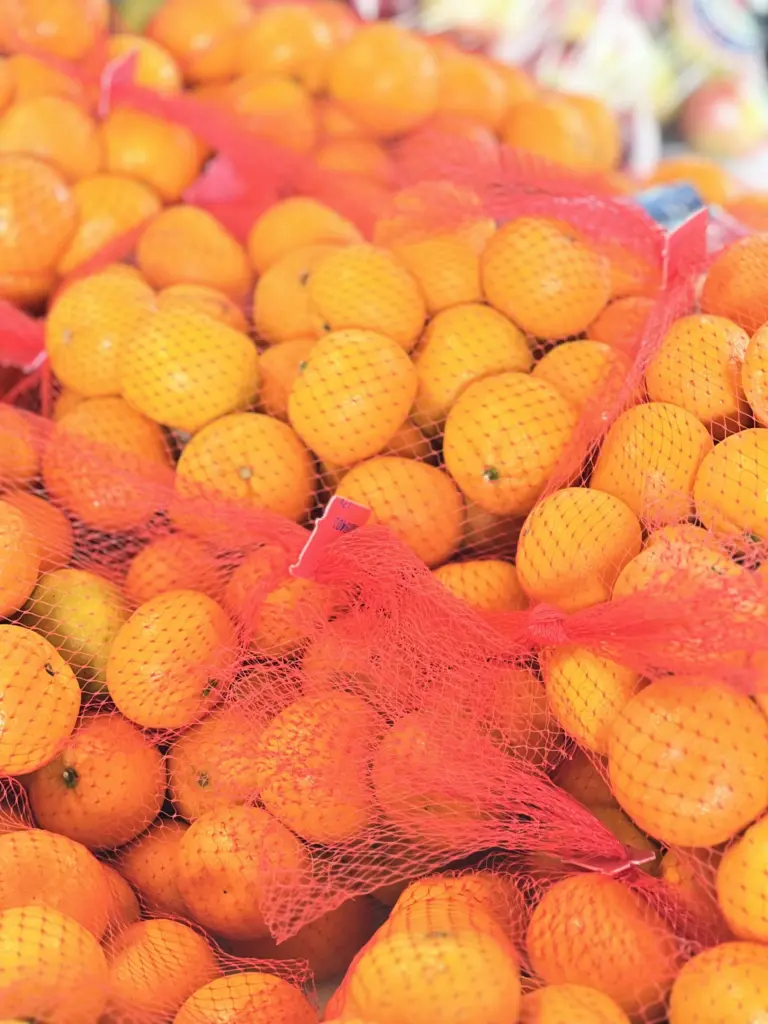 Oranges at Harmony Cares Food Pantry